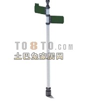 导向标识牌子3d模型下载
