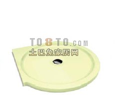 淋浴盆3d模型下载