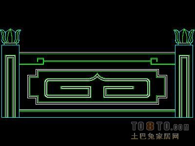 中式栏杆图块26个