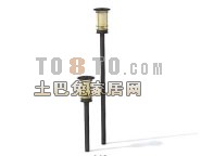 庭院灯3d模型下载