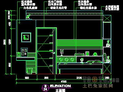 二居室实套、欧式情怀场景详图4套
