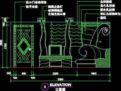 KTV包房、娱乐类实例cad详图素材100--CA...