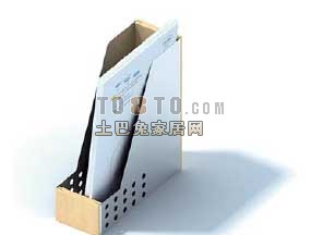 资料架3d模型下载