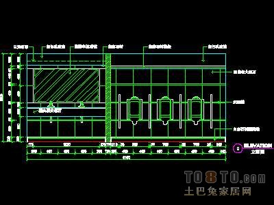 宾馆实套、公共卫生间详图详图