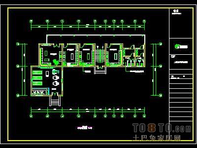 洗浴中心装修施工图纸、详图1套