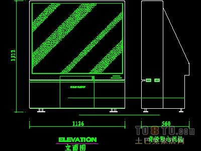 家用电器图块001-电视机图块、视听设备图块、影院...