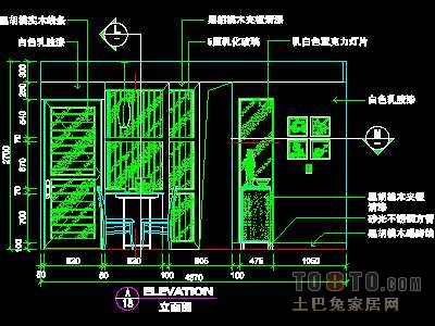 二居室实套、中式风格场景详图2套