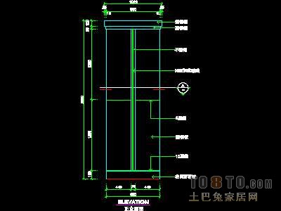 装饰构造、柱详图3套