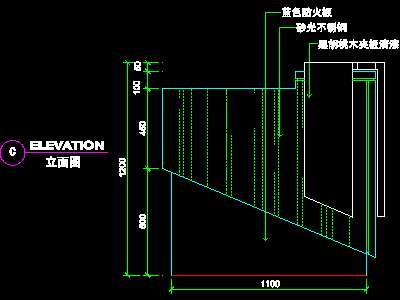 办公室接待台、办公类实例cad详图素材62--CA...