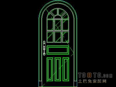 门图块001-单扇门126个