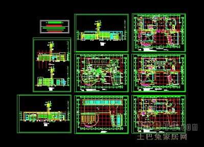 某学院学生活动中心施工图纸