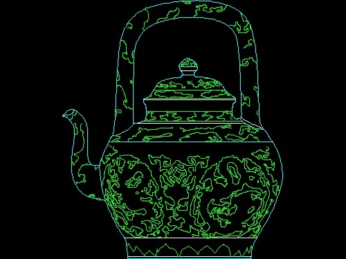 工艺品cad图纸素材52--CAD图块素材
