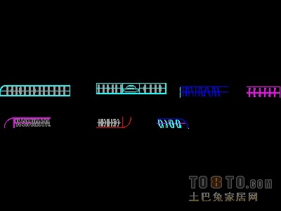 家具图块-衣柜平面图块3个