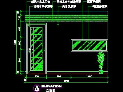复式实例、实用本色场景cad详图素材2008090...