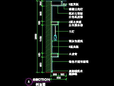 3例复式实例、现代简约场景cad详图素材20080...