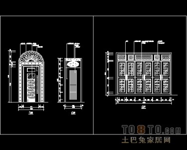 装饰门设计施工详图41个免费下载