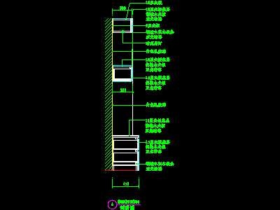 餐厅酒水柜cad详图8--CAD空间素材