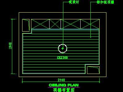 厨房实例CAD祥图15--CAD空间素材