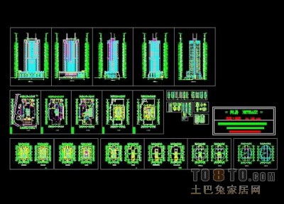 三星级酒店建筑全套施工图