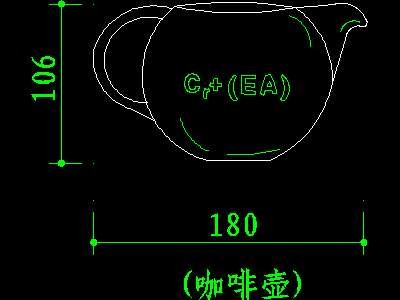 cad厨房水槽、厨具、器皿图块素材39--CAD空...