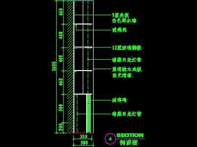 视听柜CAD祥图素材（第二辑）43--CAD空间素...
