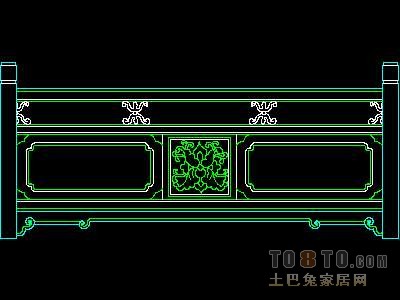 中式栏杆图块26个