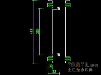 门图块006-门拉手、门锁、门饰117个