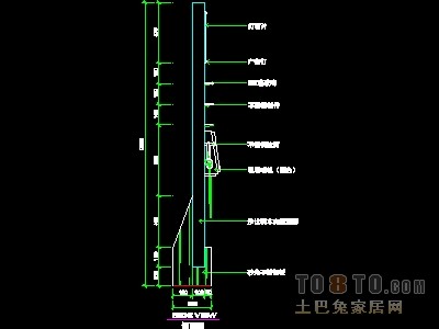 眼镜店、音像店、体育用品店实套装修施工图纸、详图1...