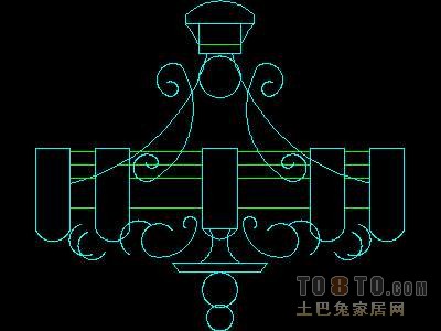 灯具图块001-95个