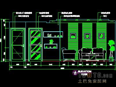 二居室实套、现代简约场景详图B-3套