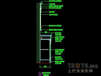 餐厅装饰柜详图14个