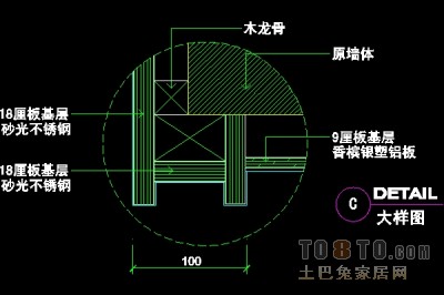 办公类实套、电梯间详图14套