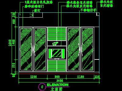 卧室CAD祥图素材21--CAD空间素材