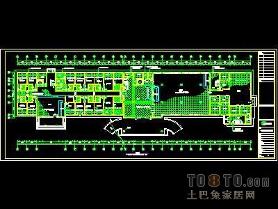 五星级宾馆装修施工图纸、详图1套