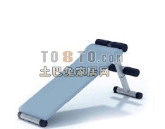 健身器材6-体育用品素材3d模型下载