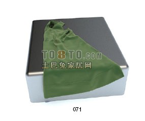 毛巾3d模型下载