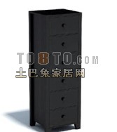 鞋柜563d模型下载