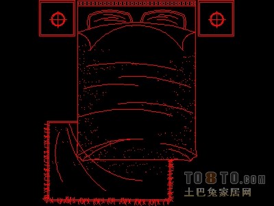 家具图块-床图块37个
