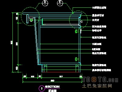 营业厅实套装修施工图纸、详图9套