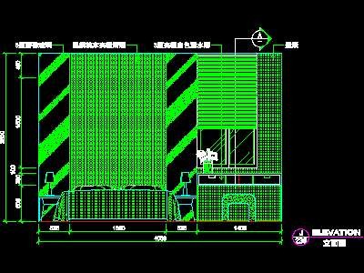 复式实例、实用本色场景cad详图素材2008090...