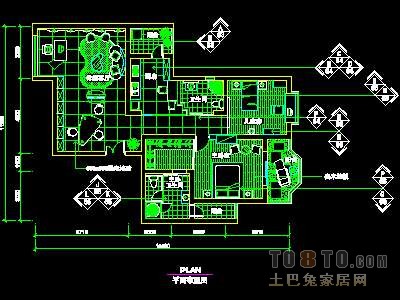 二居室实套、现代简约场景详图B-3套