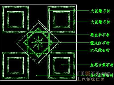 地面图块001-花街铺地、石材拼花、中式铺地72个