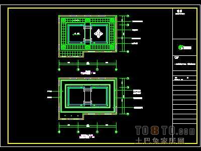 洗浴中心装修施工图纸、详图1套