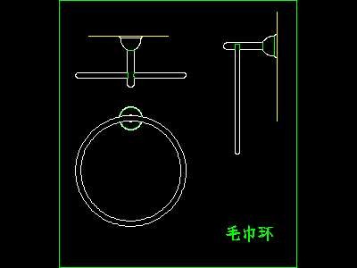 洁具cad图块素材93--CAD空间素材