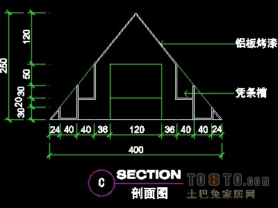 填单台、柱子、营业厅门面实套装修施工图纸、详图15...