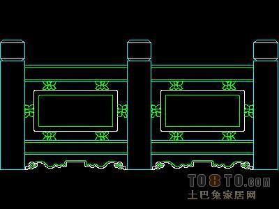 中式栏杆图块26个
