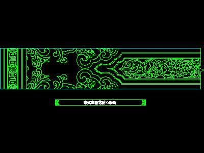 cad中式彩画图块素材79--CAD图块素材