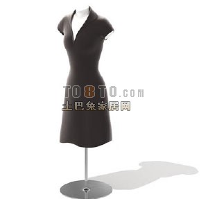 女服装3d模型下载