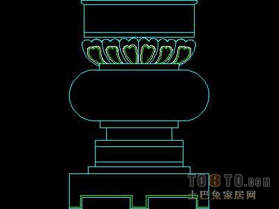 中式柱子图块34个