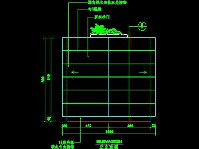 鞋柜、衣帽柜cad详图素材5--CAD空间素材